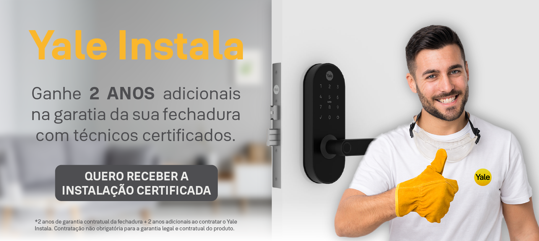 Instalação Yale