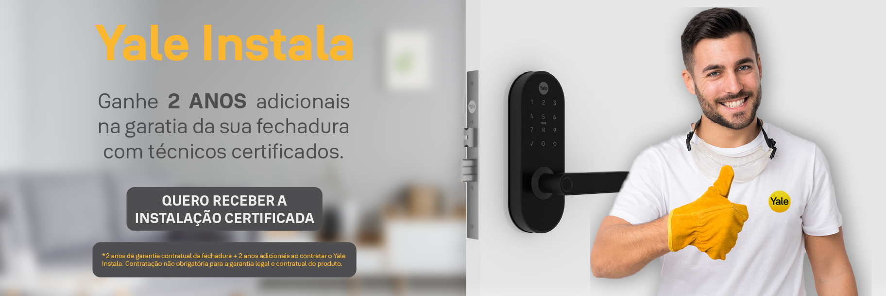 Instalação Yale