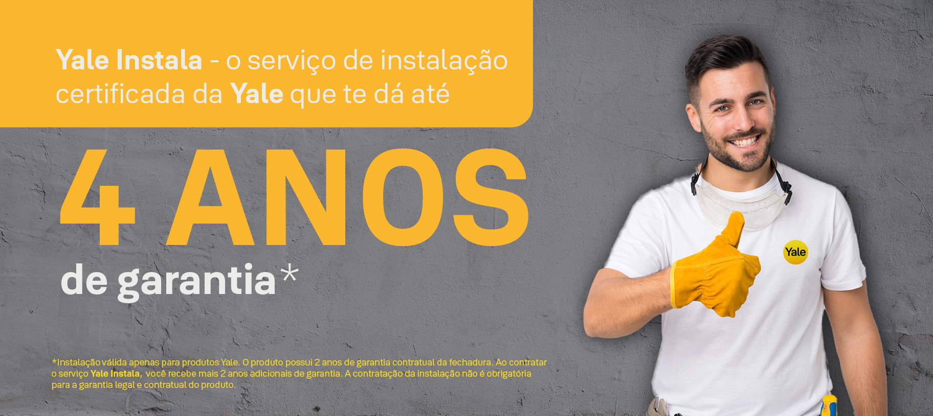 Instalação Yale