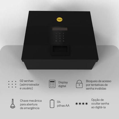 Segunda imagem do produto Cofre de Piso | Yale