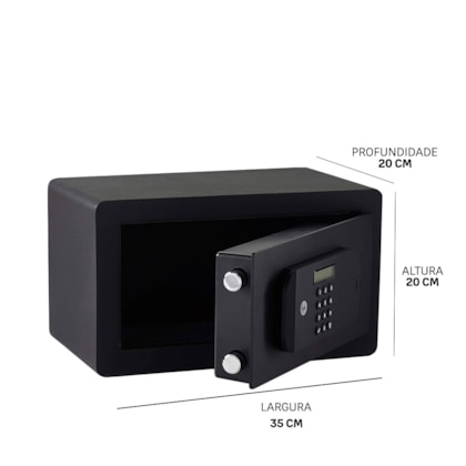 Segunda imagem do produto Cofre Digital Standard Compact