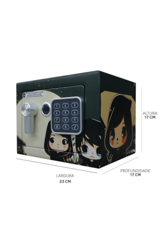Segunda imagem do produto Cofre Digital Value Anime