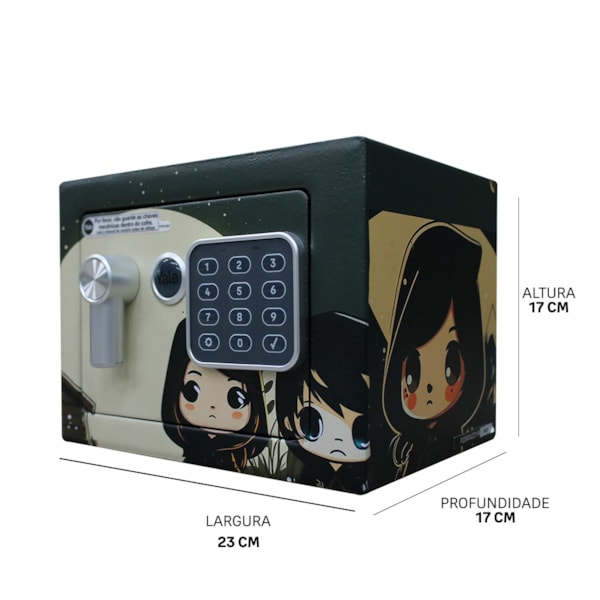 Segunda imagem do produto Cofre Digital Value Anime