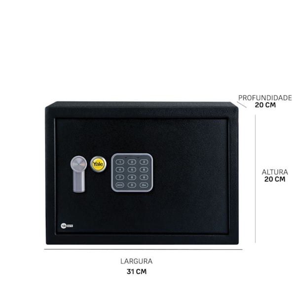 Segunda imagem do produto Cofre Digital Value Compact