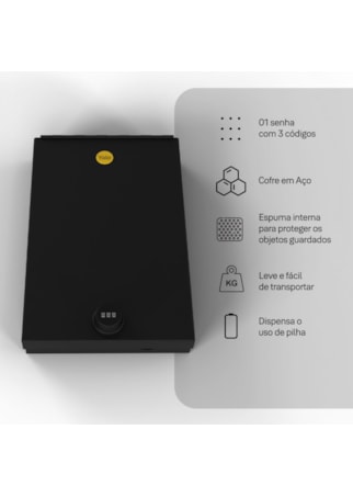 Segunda imagem do produto Cofre para Veículos | Yale