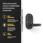 Fechadura Digital Compact com Biometria e Senha | Yale -  Pré Venda