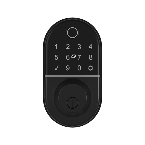 Fechadura Digital Compact Rolete com Biometria e Senha| Yale