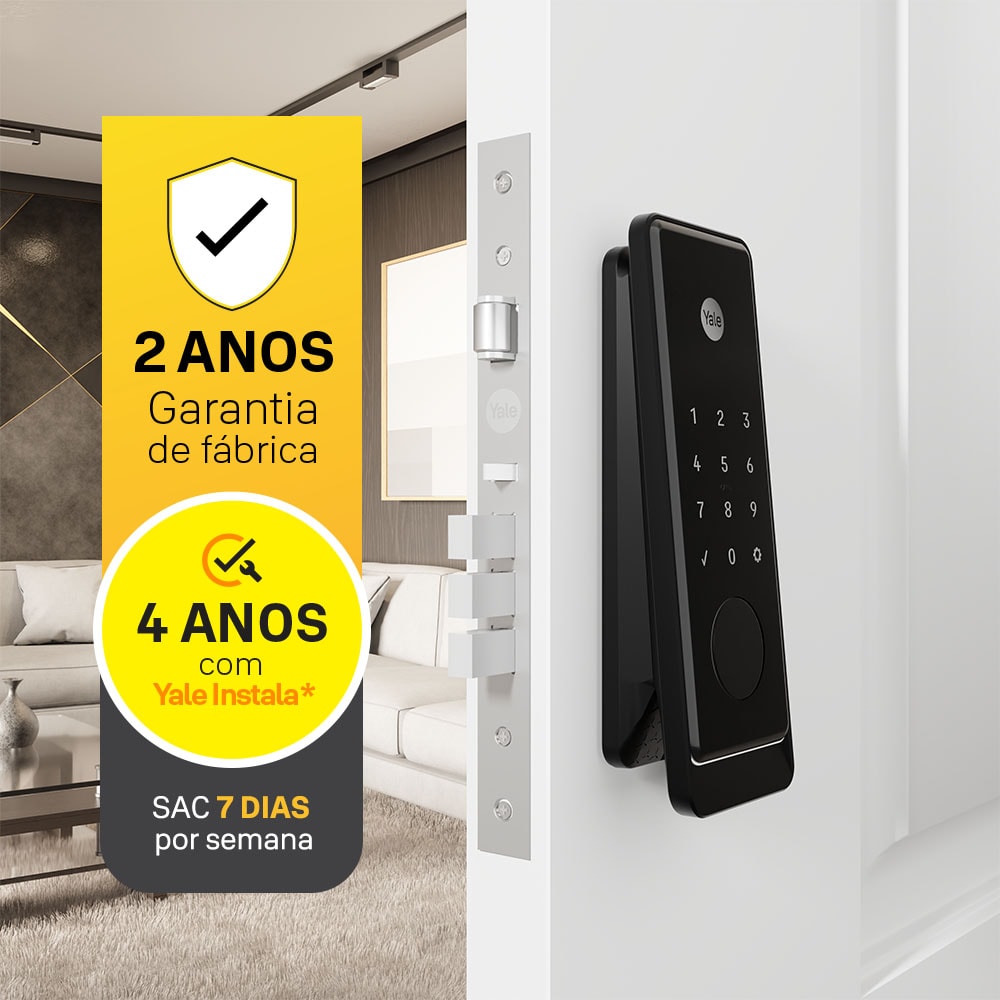 Fechadura Digital Gemini Mini + Kit Conectividade
