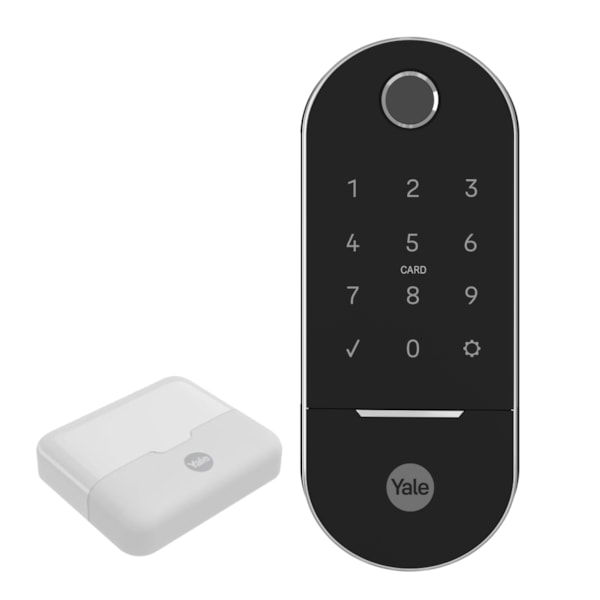 Fechadura Digital Lia BP (Porta de Correr) com Biometria + Kit Conectividade