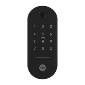 Fechadura Digital Lia BP ( Porta de Correr) Preto Fosco com Biometria | Yale