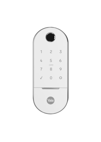 Fechadura Digital Lia Branca com Biometria | Yale