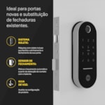 Fechadura Digital Lia com Biometria e Senha | Yale - Pré Venda