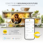 Fechadura Digital Lia com Biometria + Kit Conectividade