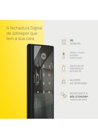 Segunda imagem do produto Fechadura Digital Reflecta - Sobrepor