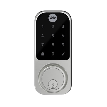 Fechadura Digital YDD 120 para porta Externa com Senha e chave - Trinco Lingueta Tubular