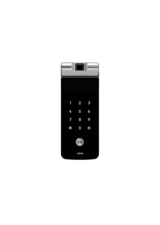 Segunda imagem do produto Fechadura Digital YDF 40A BP para Porta de Correr - com Biometria e Senha