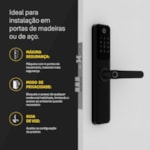 Fechadura Digital YDM 60 com Biometria e Senha | Yale -  Pré Venda