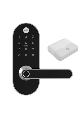 Fechadura Digital YMC 420W com Zigbee integrado + Kit Conectividade