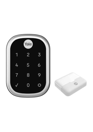 Fechadura Digital YRD 256 BP para Porta de Correr com Senha + Kit Conectividade