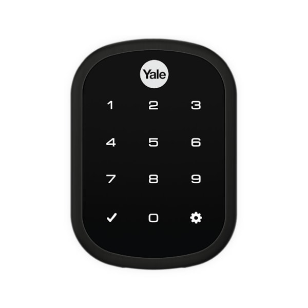Fechadura Digital YRD 256 Preta BP (Porta de Correr) Senha | Yale