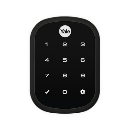 Fechadura Digital YRD 256 Preta BP (Porta de Correr) Senha | Yale