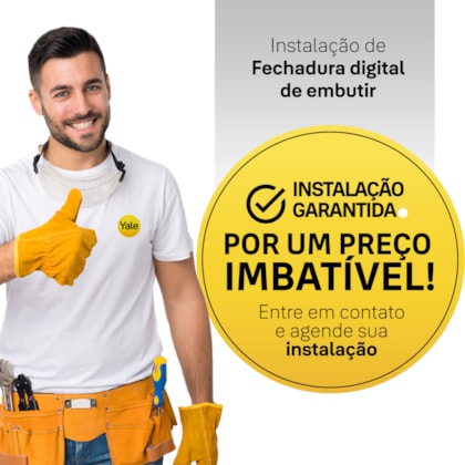 Instalação de Fechadura Digital de Embutir