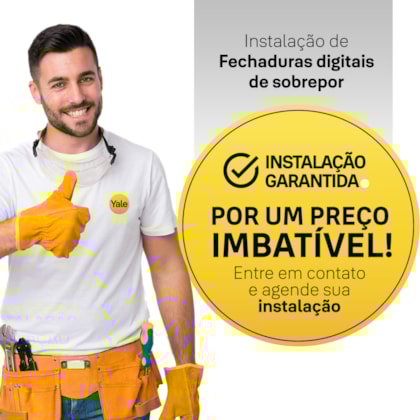 Instalação de Fechadura Digital de Sobrepor