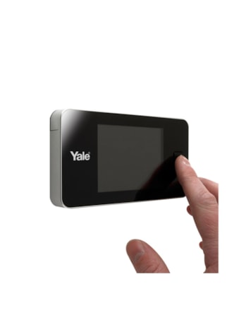 Segunda imagem do produto Olho Mágico Digital Real View com Tela LCD, Câmera com Visão de 105°