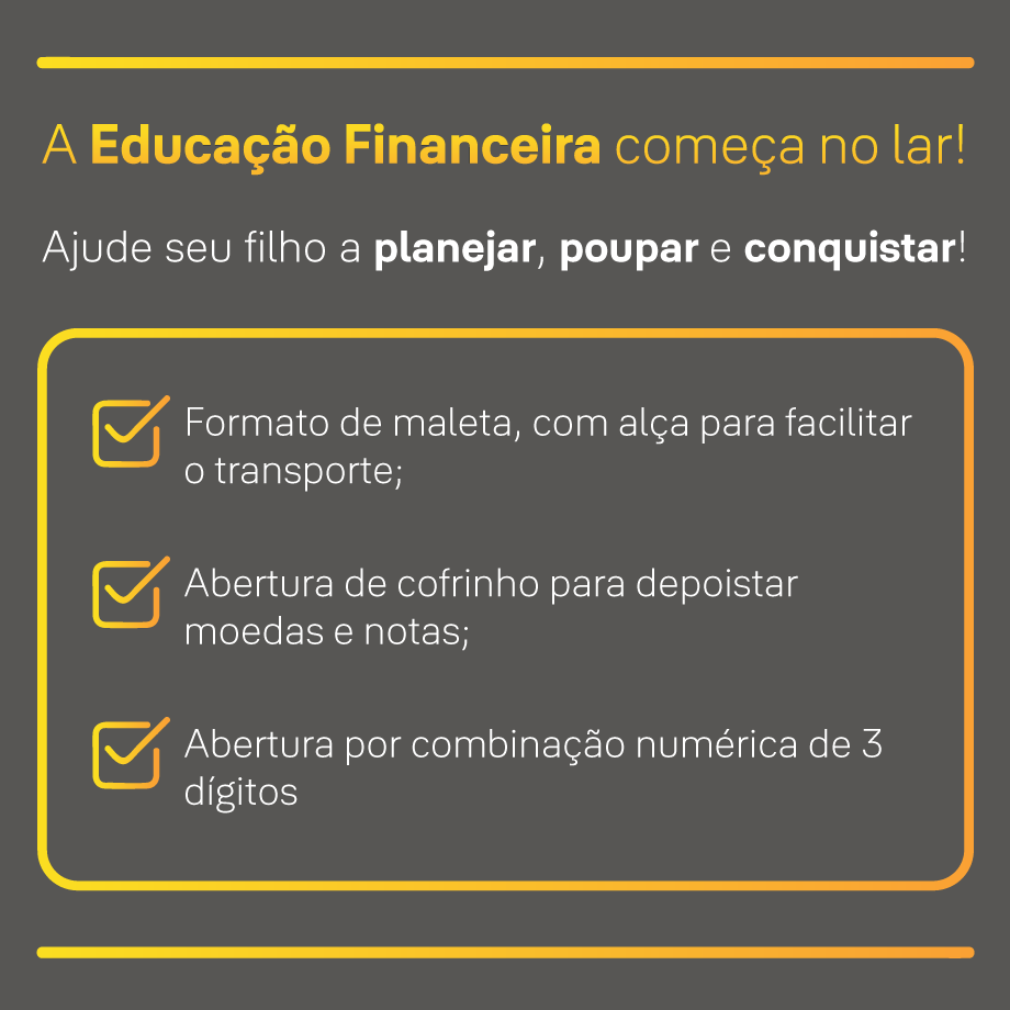 Cofrinho educativo uso 1