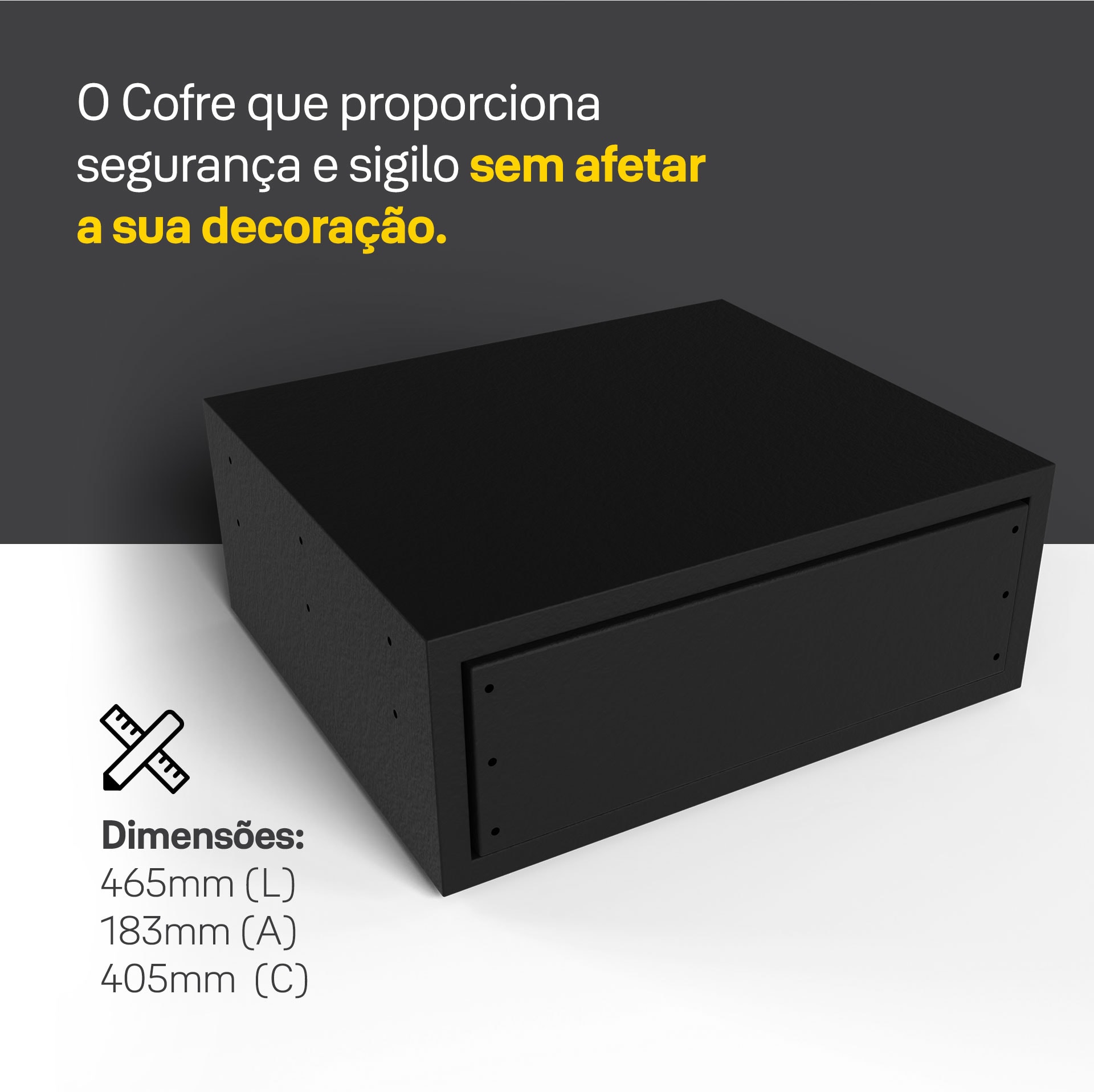 Descrição Cofre de Gaveta