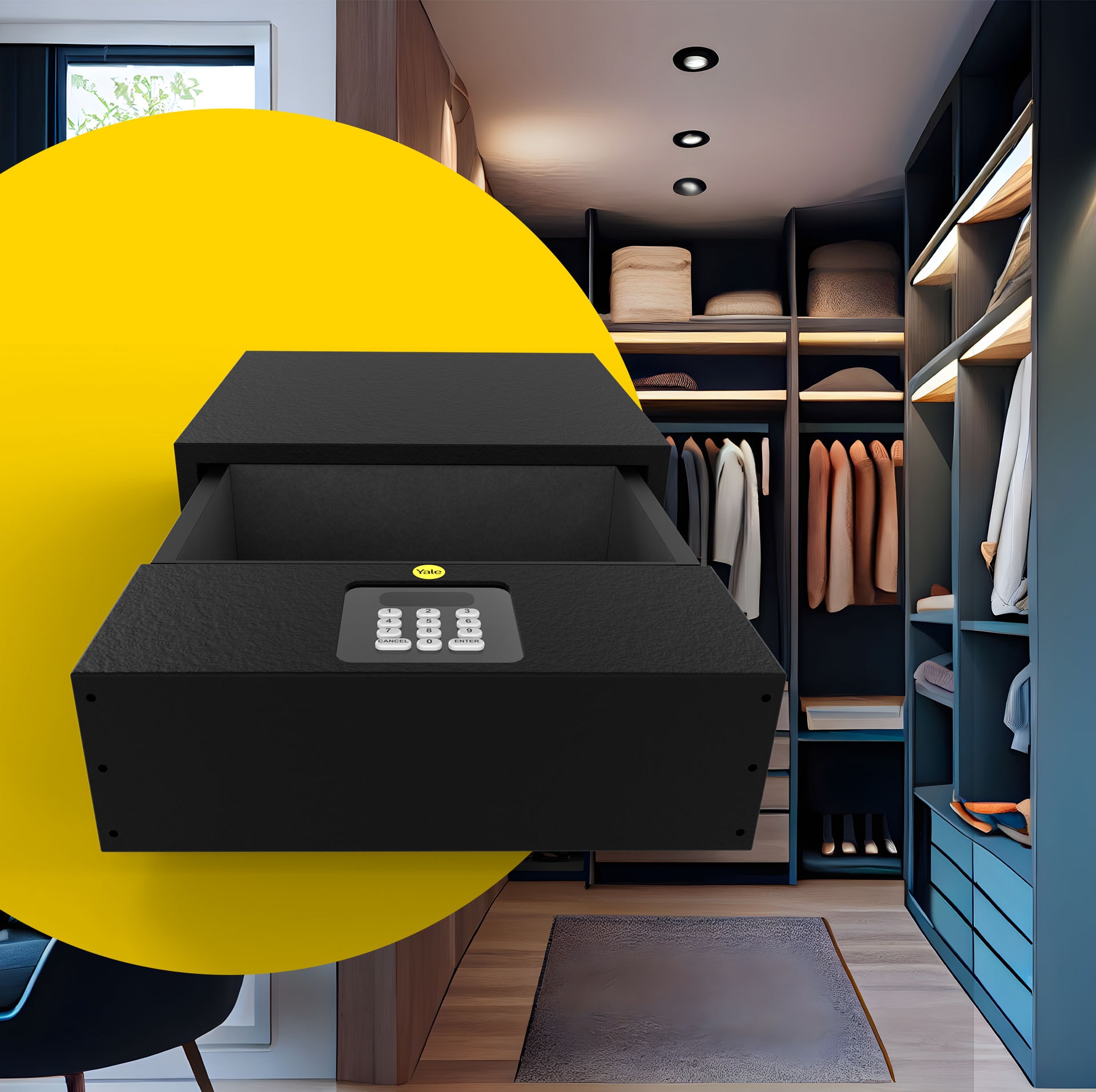 Descrição Cofre de Gaveta