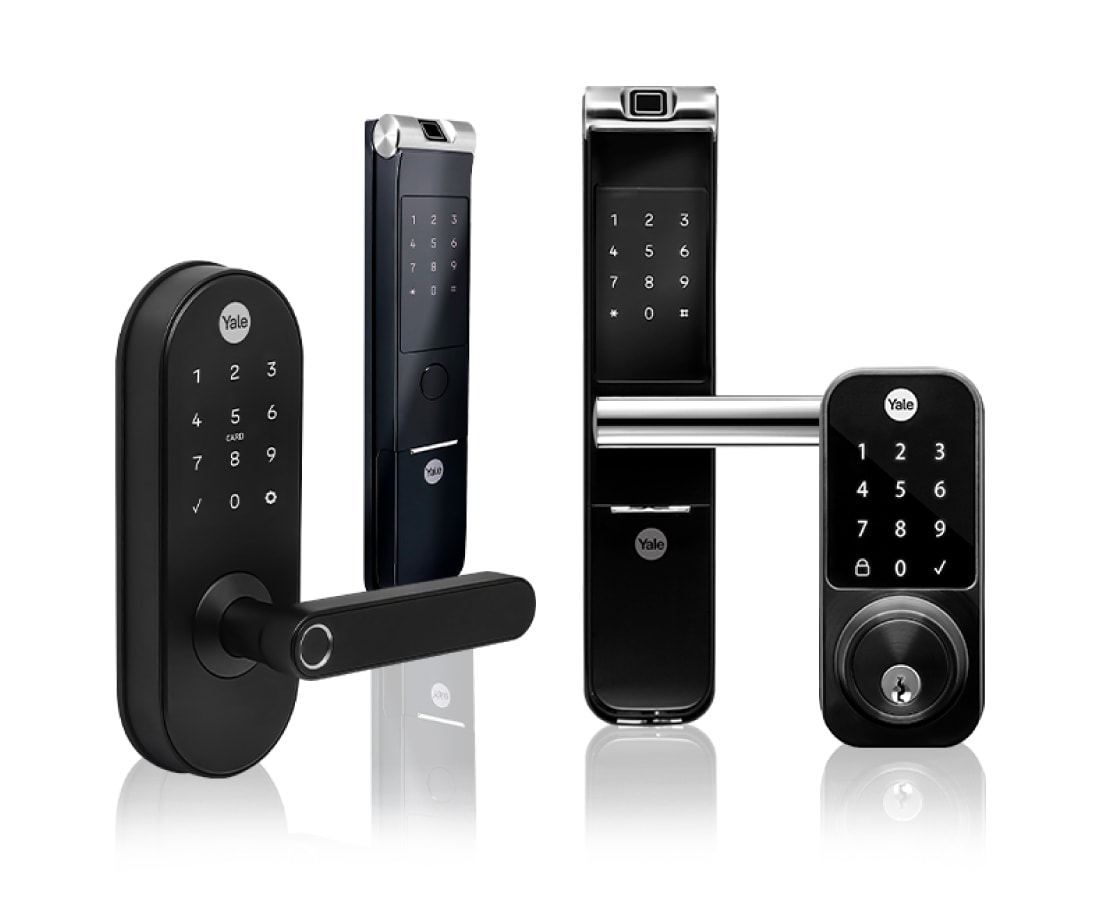 Fechadura digital Yale - Detalhes técnicos e componentes