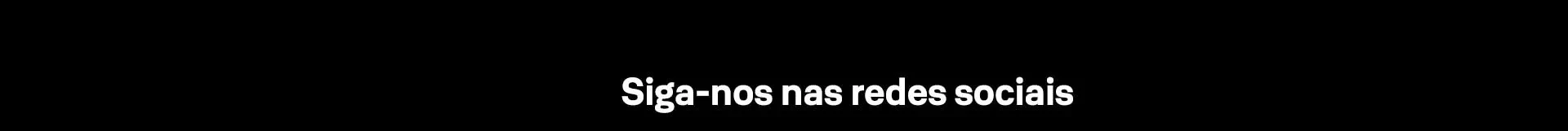 Siga-nos nas redes sociais
